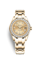 Rolex Datejust Pearlmaster 29 Everose Diamond / MOP Roman (80298-0071)