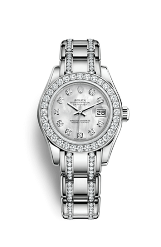 Rolex - 80299-0010  Datejust Pearlmaster 29 White Gold Diamond / MOP Diamond