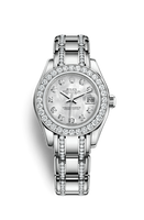 Rolex Datejust Pearlmaster 34 Everose Diamond Paved Roman (80299-0010)