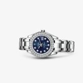 Rolex - 80299-0029  Datejust Pearlmaster 29 White Gold Diamond / Blue Diamond