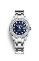 Rolex Datejust Pearlmaster 29 Tridor 12 Diamond Mother of Pearl Roman (80299-0029)