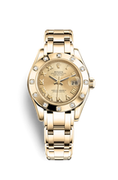 Rolex Datejust Pearlmaster 29 Yellow Gold Diamond Mother of Pearl Diamond (80318-0060)