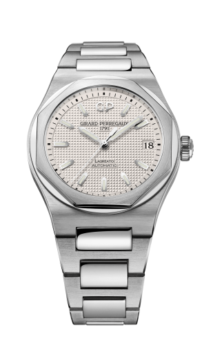 Girard-Perregaux - 81005-11-131-BB6A  Laureato 38 Automatic Stainless Steel / Silver