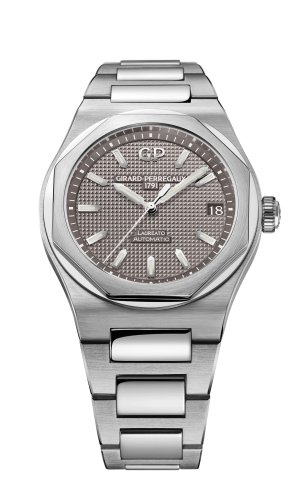 Girard-Perregaux - 81005-11-231-BB6A  Laureato 38 Automatic Stainless Steel / Grey