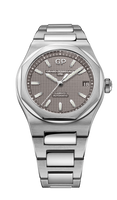 Girard-Perregaux Laureato 34 Quartz Pink Gold / Diamond / Grey / Alligator (81005-11-231-BB6A)