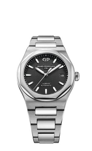 Girard-Perregaux - 81005-11-632-11A  Laureato 38 Automatic Stainless Steel / Black