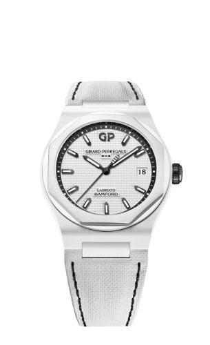 Girard-Perregaux - 81005-32-733-UB7A  Laureato 38 Automatic Bamford Ghost / Strap