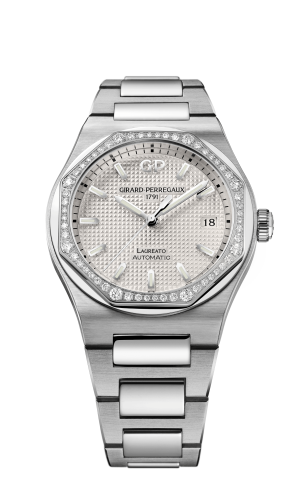 Girard-Perregaux - 81005D11A131-11A  Laureato 38 Automatic Stainless Steel / Diamond / Silver