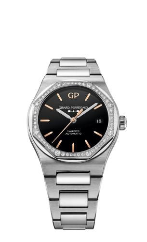 Girard-Perregaux - 81005D11A631-11A  Laureato 38 Automatic Stainless Steel / Diamond / Black Infinity Edition