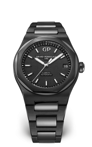 Girard-Perregaux - 81010-32-631-32A  Laureato 42 Automatic Ceramic / Black / Bracelet