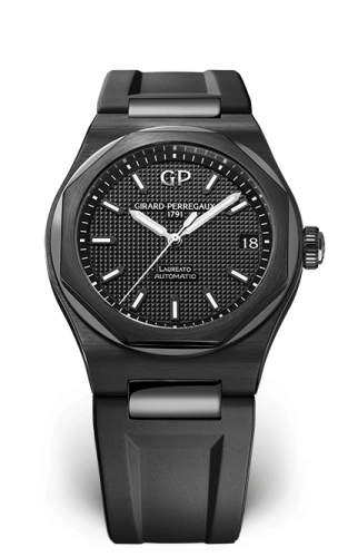 Girard-Perregaux - 81010-32-631-FK6A  Laureato 42 Automatic Ceramic / Black / Rubber