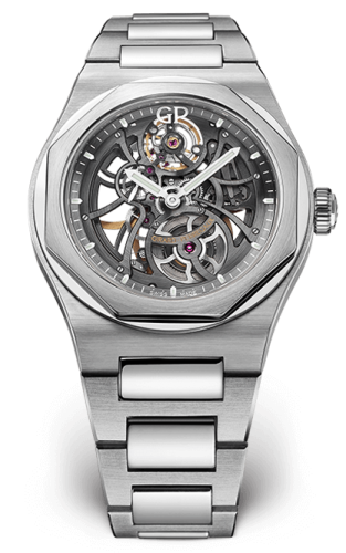 Girard-Perregaux - 81015-11-001-11A  Laureato 42 Automatic Skeleton Stainless Steel / Bracelet