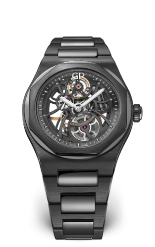 Girard-Perregaux - 81015-32-001-32A  Laureato 42 Automatic Skeleton Ceramic / Bracelet