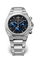 Girard-Perregaux Laureato 42 Chronograph Stainless Steel / Blue / Alligator (81020-11-631-11A)