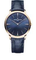 Vacheron Constantin Patrimony Retrograde Day-Date Pink Gold / Blue (81180/000R-B518)