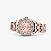 Rolex - 81285-0020  Datejust Pearlmaster 34 Everose Diamond Pink Roman