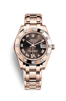 Rolex Datejust Pearlmaster 34 White Gold Diamond Mother of Pearl Diamonds (81315-0003)