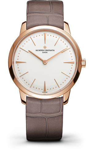 Vacheron Constantin - 81530/000R-9682  Patrimony Contemporaine 36mm Manual-Winding Pink Gold / Silver