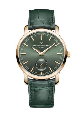 Vacheron Constantin - 82172/000R-H008  Traditionnelle Small Seconds Pink Gold / Green