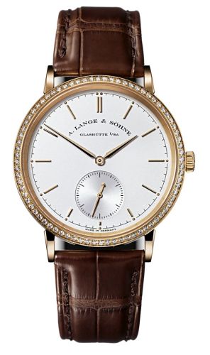 A. Lange & Söhne - 842.032   Saxonia Automatik Pink Gold / Diamond