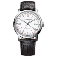 Baume & Mercier Classima Chronograph Stainless Steel / Silver / Alligator (8462)