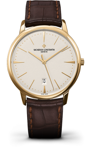 Vacheron Constantin - 85180/000J-9231  Patrimony Contemporaine Self-Winding Yellow Gold / Silver