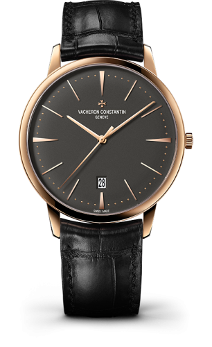 Vacheron Constantin - 85180/000R-9166  Patrimony Contemporaine Self-Winding Pink Gold/ Anthracite