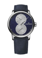 Louis Erard Tambour Automatic Stainless Steel / Blue / Bracelet (85237AA32.BVA36)