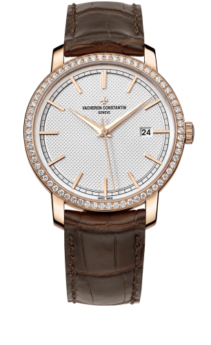 Vacheron Constantin - 85520/000R-9850  Traditionnelle Self-Winding Pink Gold / Diamond / Silver