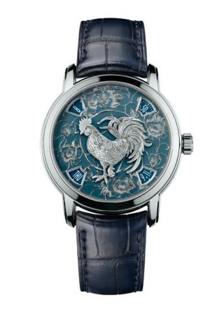 Vacheron Constantin - 86073/000P-B154  Métiers d'Art The Legend of the Chinese Zodiac Year of the Rooster Platinum