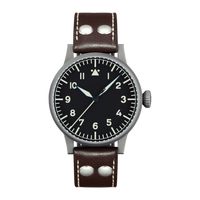 Laco Pilot Watch Original Friedrichshafen Stainless Steel / Black (861746)