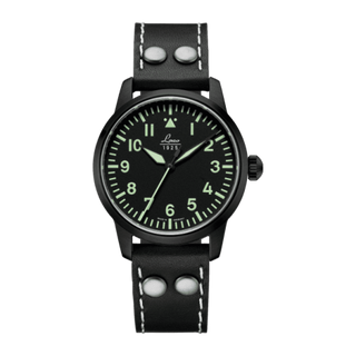 Laco - 861800  Pilot Watch Basic London Stainless Steel / Black