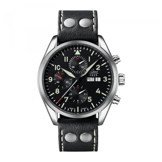 Laco - 861815  Chronographs Monte Carlo / Stainless Steel / Black