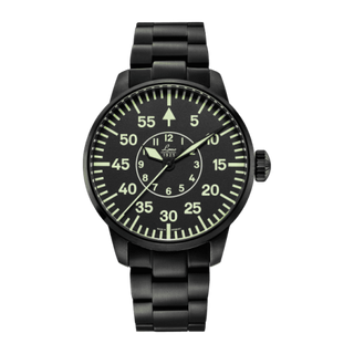 Laco - 861890  Pilot Watch Basic Sydney Stainless Steel / Black