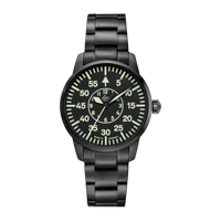 Laco Pilot Watch Basic Sydney Stainless Steel / Black (861900)