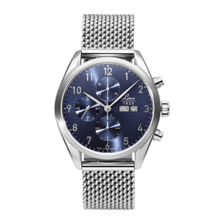 Laco - 861916  Chronographs Phoenix / Stainless Steel / Blue