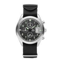 Laco Chronographs Hockenheim / Stainless Steel / Black (861917)