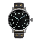 Laco - 861929  Pilot Watch Original Replica 55 Stainless Steel / Black