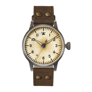 Laco - 861943  Pilot Watch Original Venedig Erbstück Stainless Steel / Superluminova