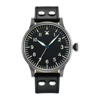 Laco Pilot Watch Basic London Stainless Steel / Black (861929)