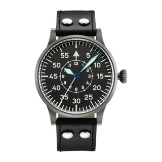 Laco - 861951  Pilot Watch Original Replica 45 Stainless Steel / Black