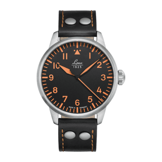 Laco - 861965  Pilot Watch Basic Neapel Stainless Steel / Black