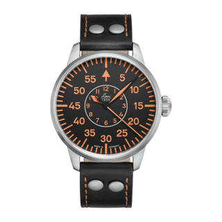 Laco - 861966  Pilot Watch Basic Palermo Stainless Steel / Black