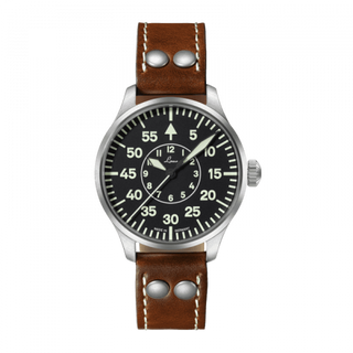 Laco - 861990  Pilot Watch Basic Aachen Stainless Steel / Black