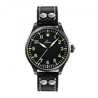 Laco - 861991  Pilot Watch Basic Altenburg Stainless Steel / Black