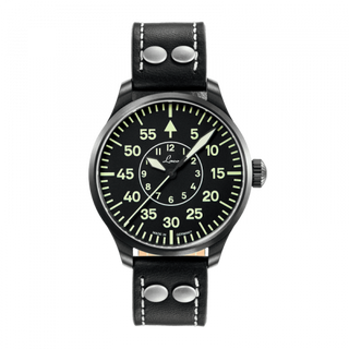 Laco - 861992  Pilot Watch Basic Bielefeld Stainless Steel / Black