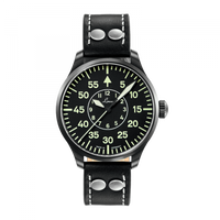 Laco Phantom Chronograph Night Stalkers Edition Stainless Steel / Black (861992)