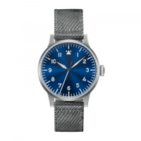 Laco Pilot Watch Original Paderborn Blaue Stunde Stainless Steel / Blue (862083)