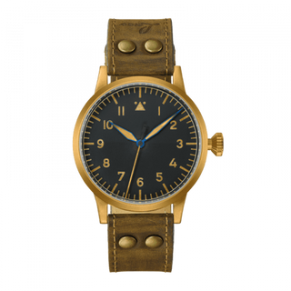 Laco - 862085  Pilot Watch Original Saarbrücken Bronze / Black