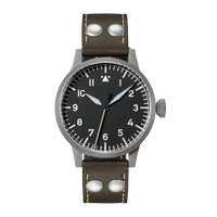 Laco Pilot Watch Original Paderborn Stainless Steel / Black (862092)